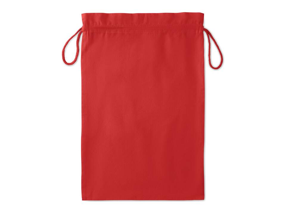 Large Cotton draw cord bag 4