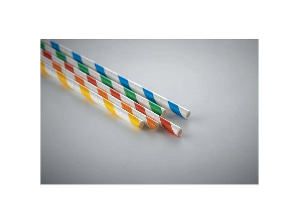 Set of 10 paper straws 3