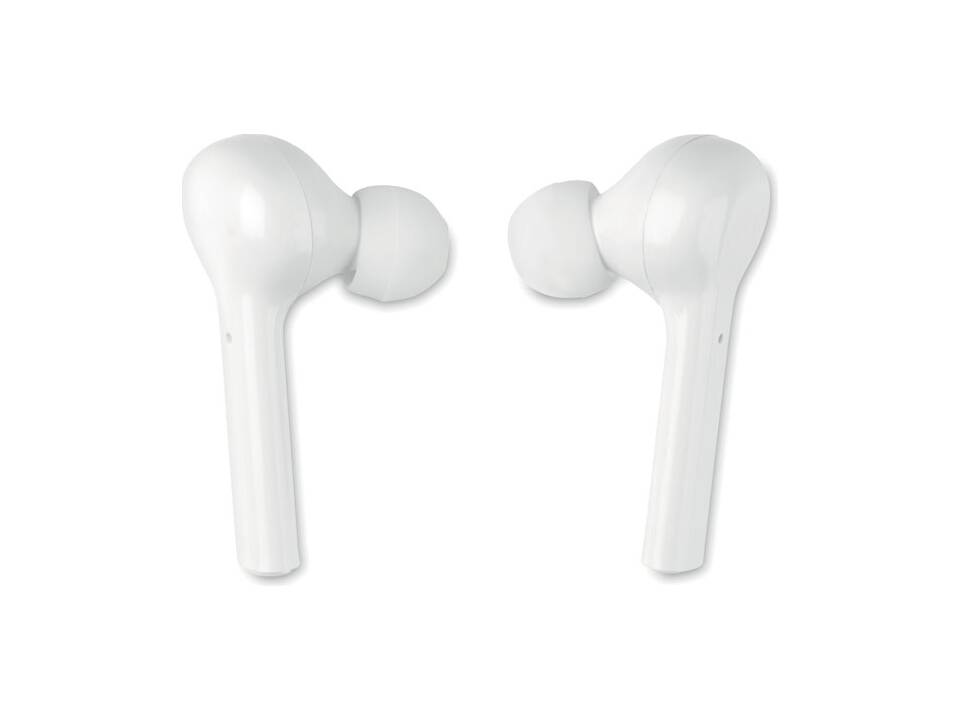 TWS earbuds with charging base 2