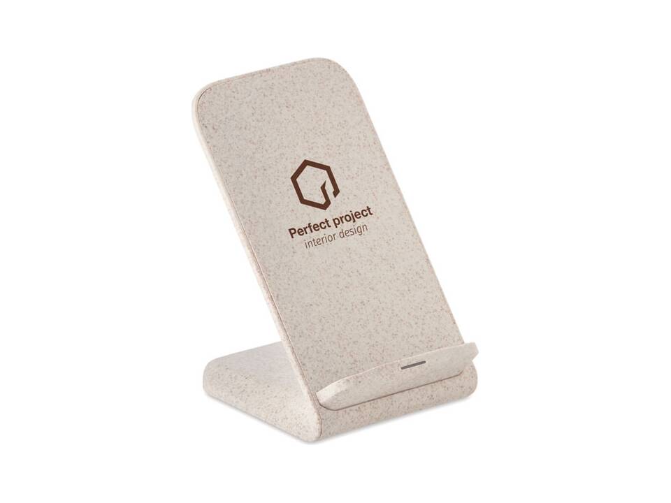 Wheat straw/ABS charger stand 4