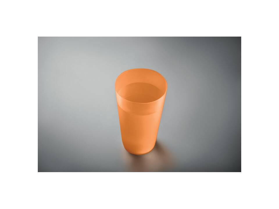Frosted PP cup 550 ml 15