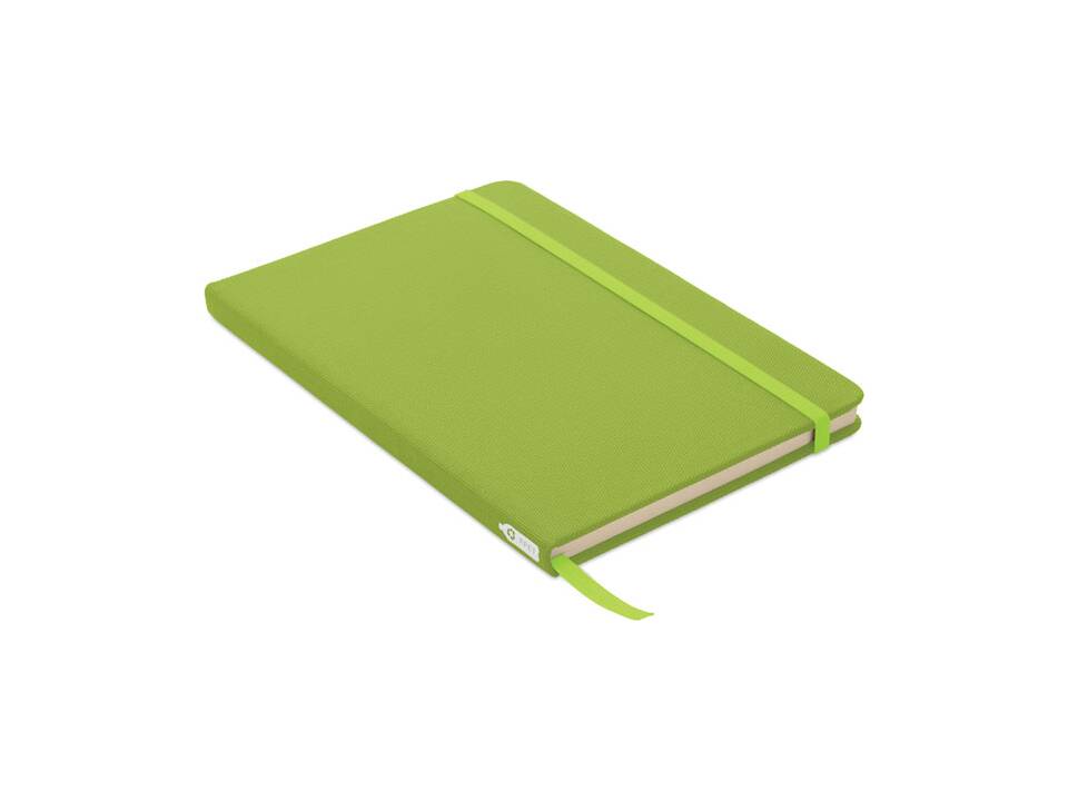 A5 notebook 600D RPET cover 12