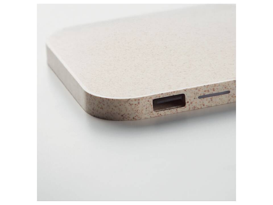 Hub charger wheat straw/ABS 6