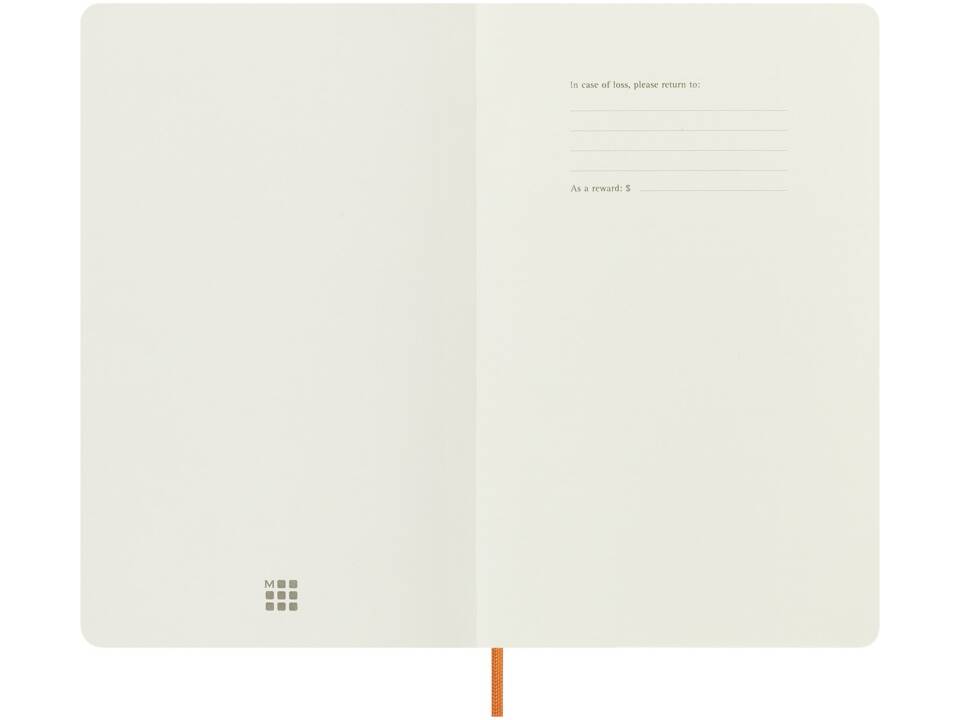 Moleskine 100% VEGEA® Capri L soft cover notebook - ruled 2