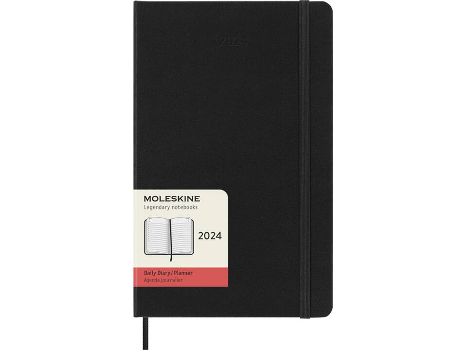 Moleskine 12M dagelijkse planner met harde kaft