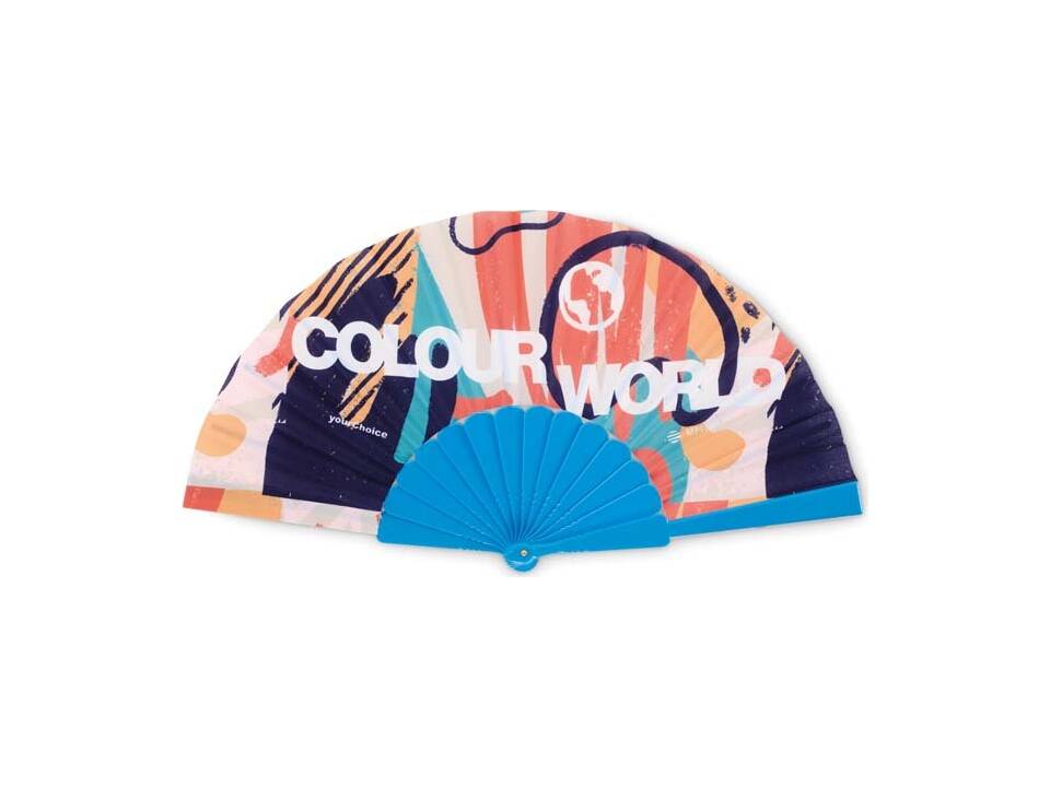 Custom-Made Plastic Fan – 100% Personalized Design 2