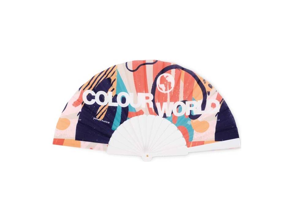 Custom-Made Plastic Fan – 100% Personalized Design 4