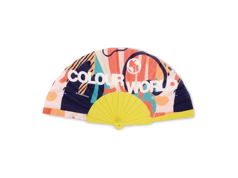 Custom-Made Plastic Fan – 100% Personalized Design 5