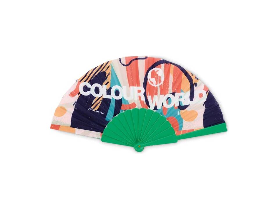 Custom-Made Plastic Fan – 100% Personalized Design 6