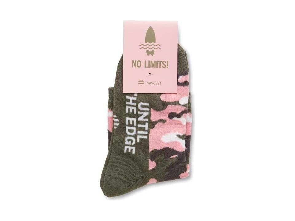 Custom-Made Cotton Jacquard Crew Socks – Fully Custom Design 4