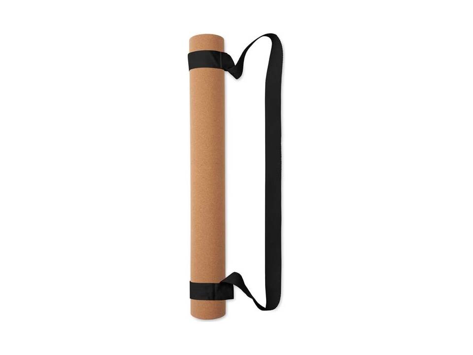 Custom 100% Cork Yoga Mat with Rubber Base – Fully Personalized Design 2