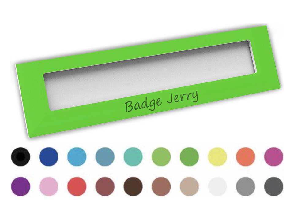 Badge Jerry 74 x 20 mm