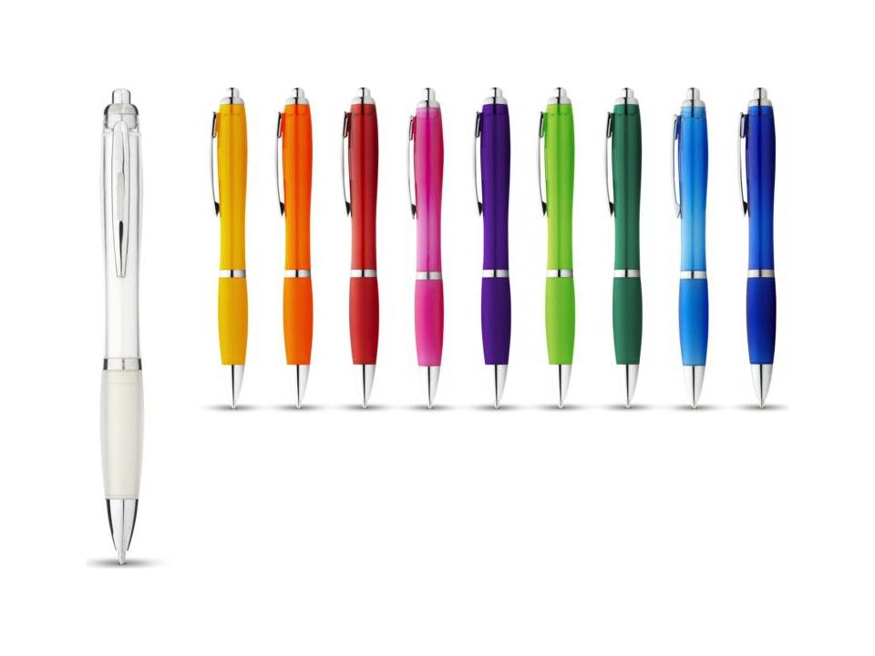 Nash balpen met gekleurde houder en gekleurde grip