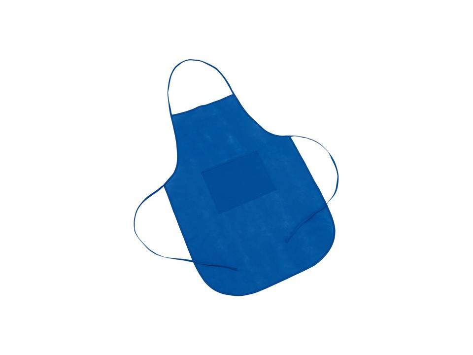 Non-woven BBQ- en keukenschort blauw