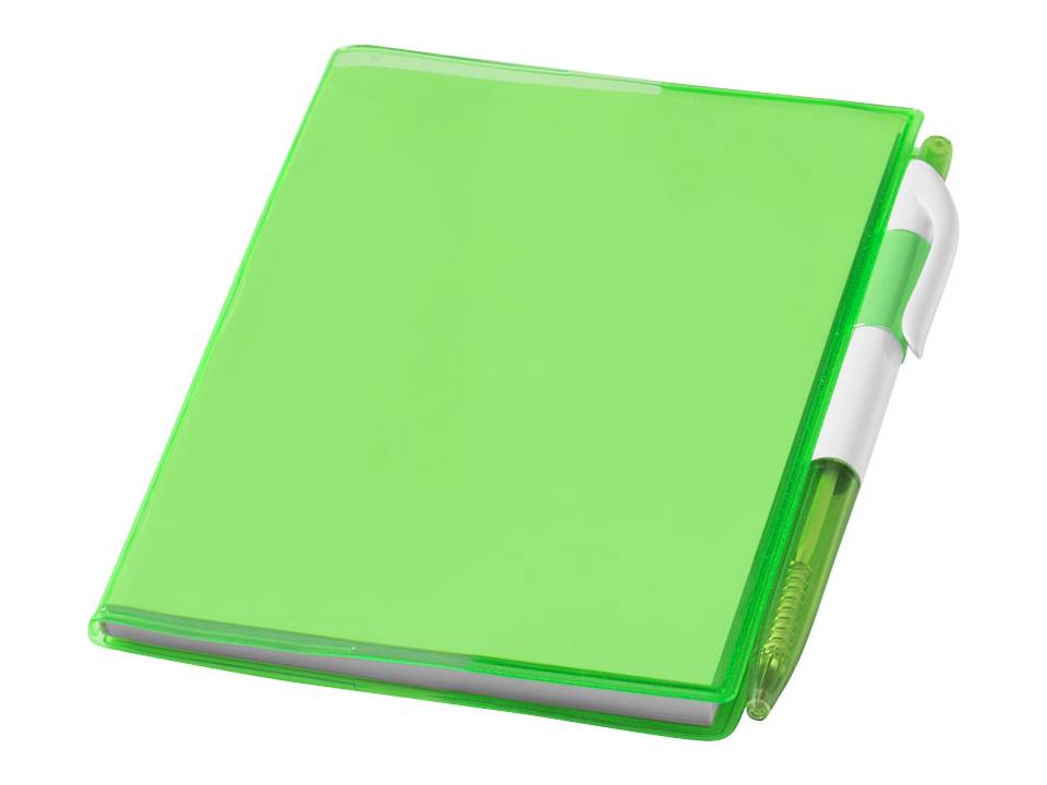 Paradiso notebook and pen