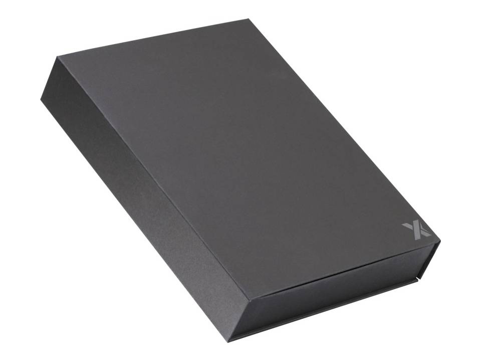 O16 A5 light-up notebook powerbank 4