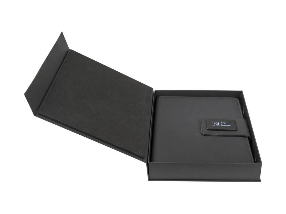 O16 A5 light-up notebook powerbank 7