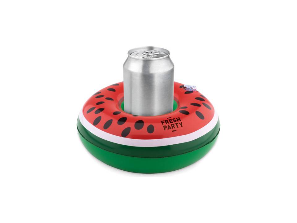 Inflatable watermelon shaped can holder 2