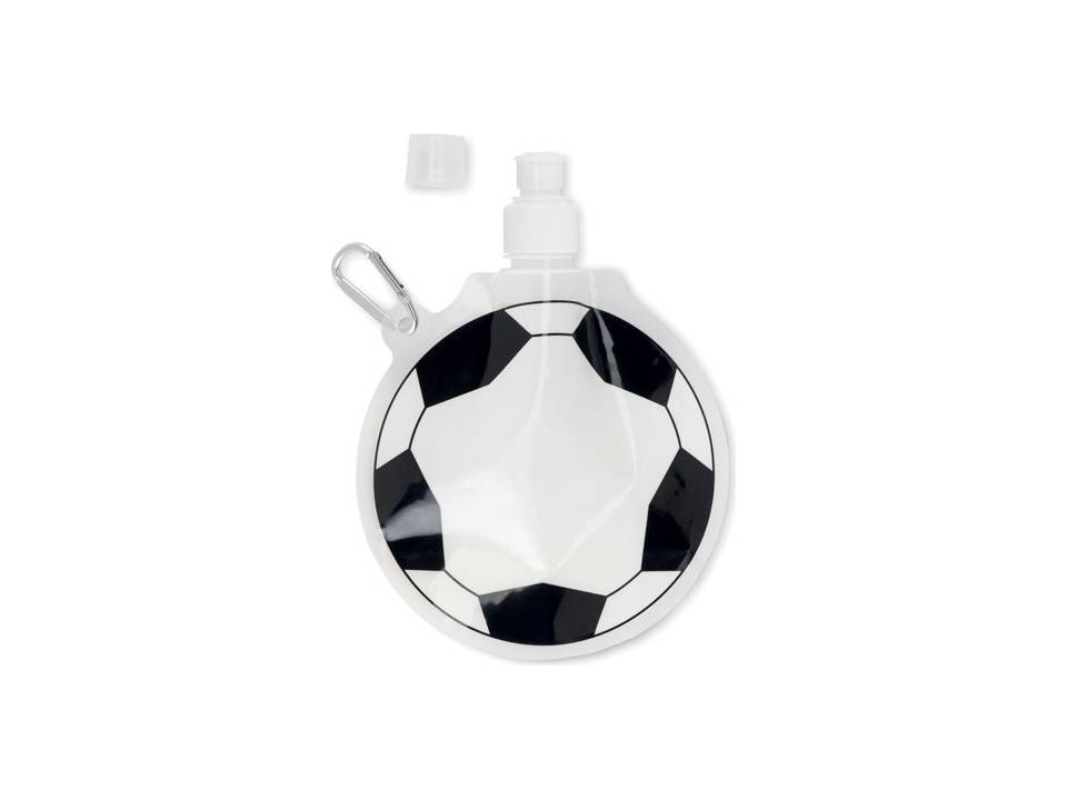Opvouwbare drinkfles in vorm van voetbal