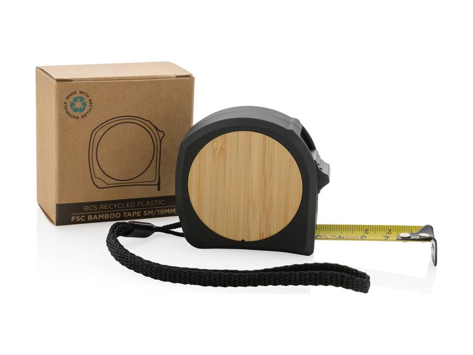 RCS recycled plastic FSC® bamboo tape 5M/19mm 8