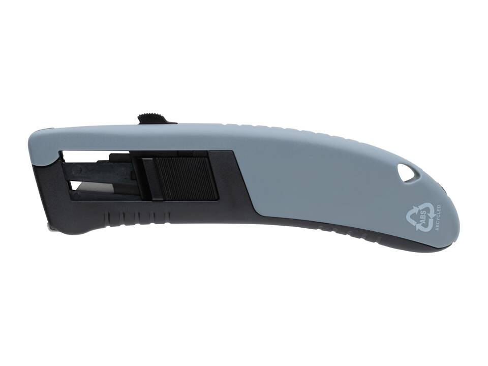 RCS certified recycled plastic Auto retract safety knife 1