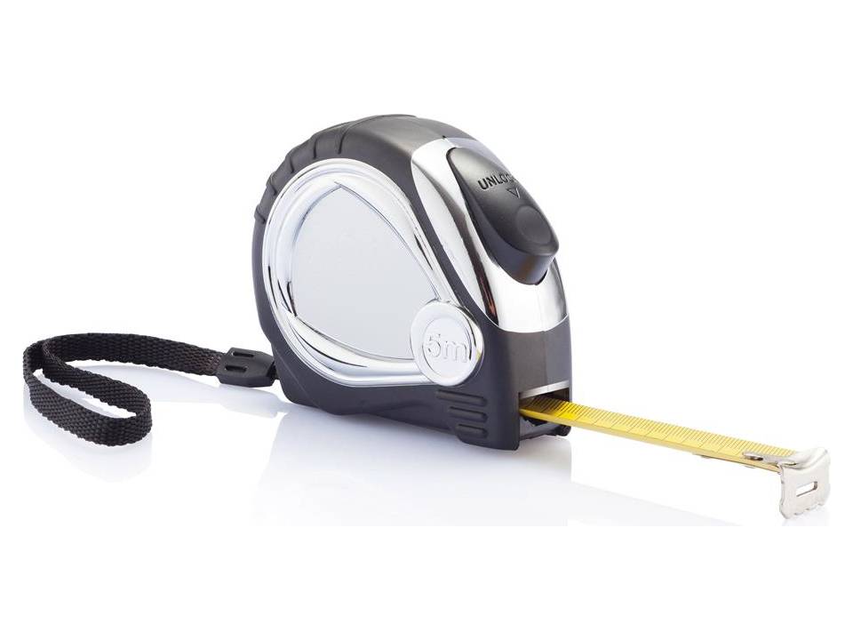 Chrome plated auto stop tape measure 4