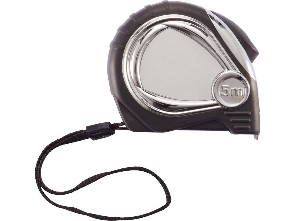 Chrome plated auto stop tape measure 1