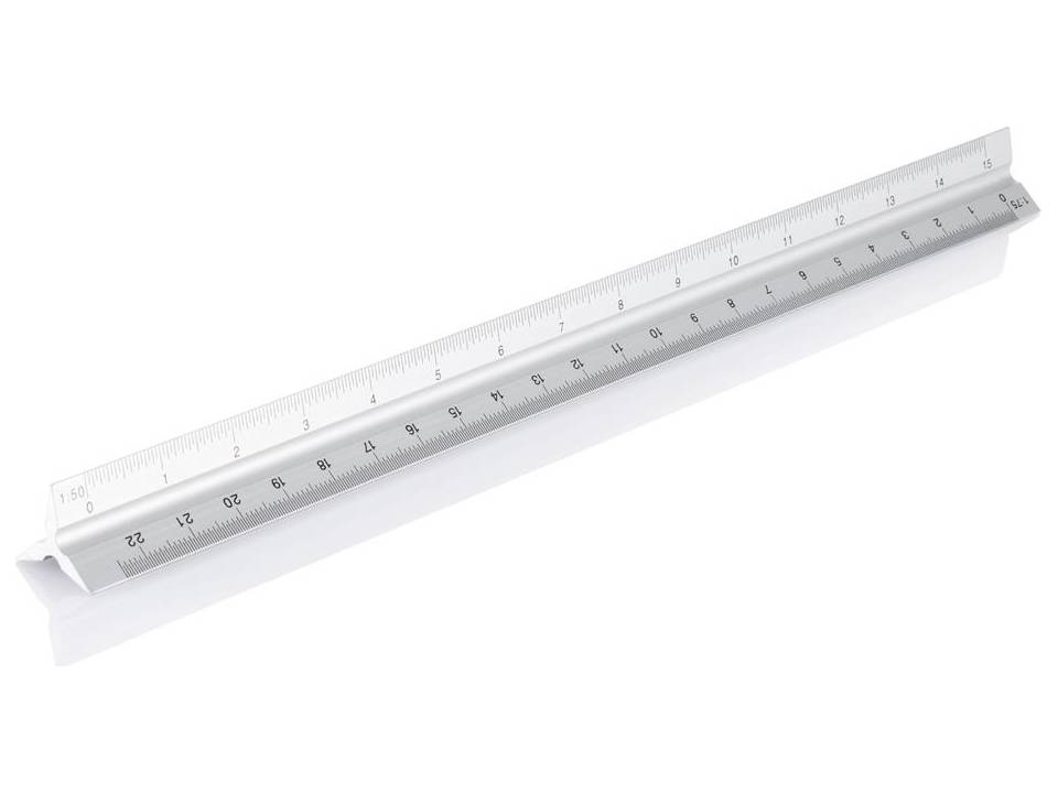 Aluminium triangle rule - 30 cm 1