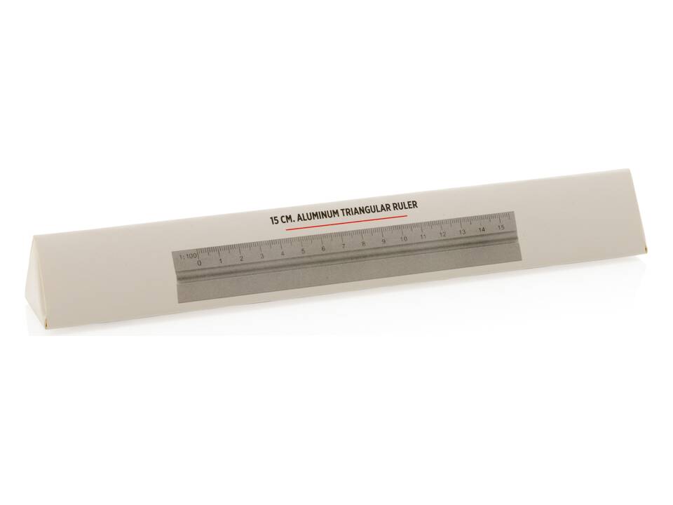15cm. Aluminum triangular ruler 6