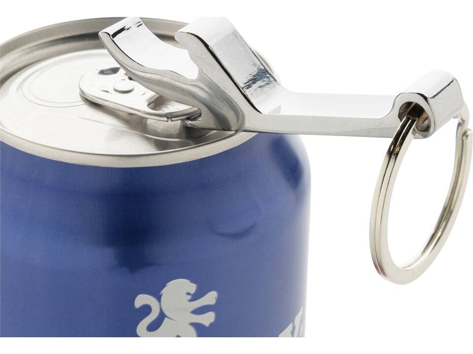 RCS recycled zinc alloy bottle opener keychain 4