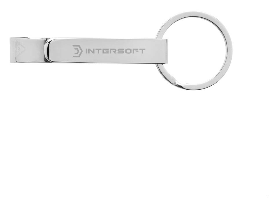 RCS recycled zinc alloy bottle opener keychain 6