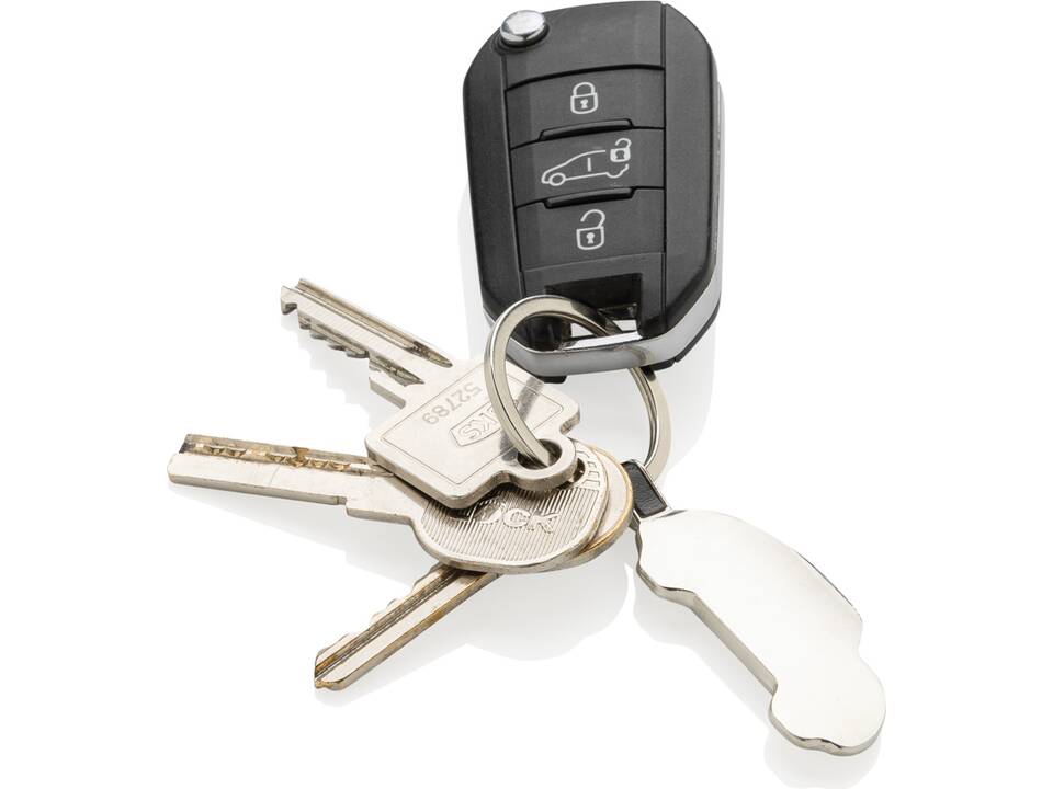 RCS recycled zinc alloy car keyring 2