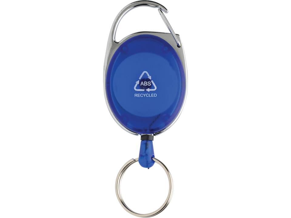 RCS recycled ABS roller clip keychain 17