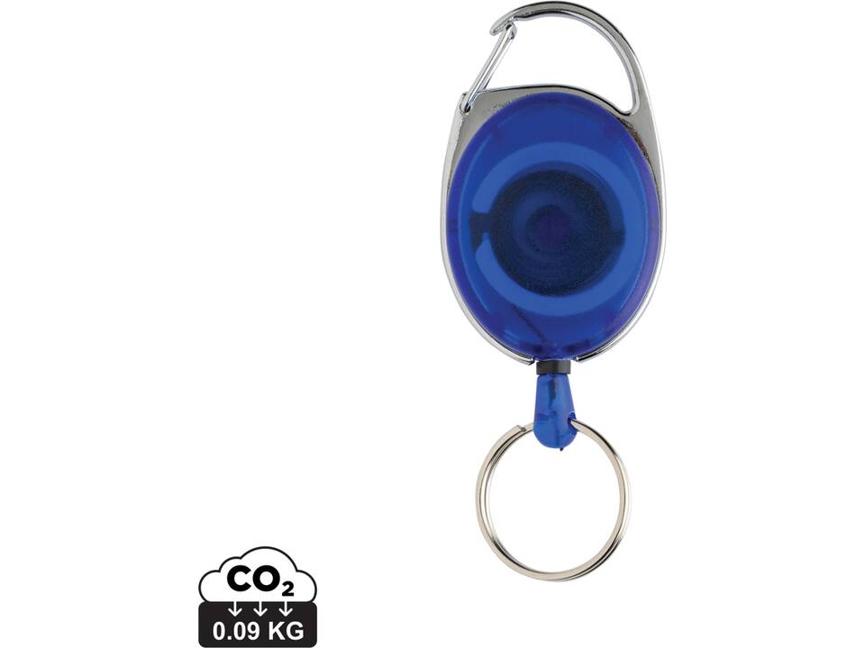 RCS recycled ABS roller clip keychain 15