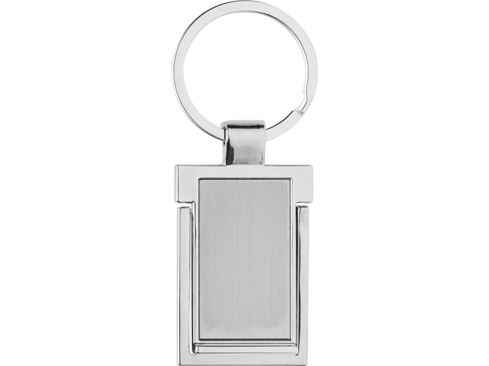 RSC recycled zinc alloy phone stand keychain 2