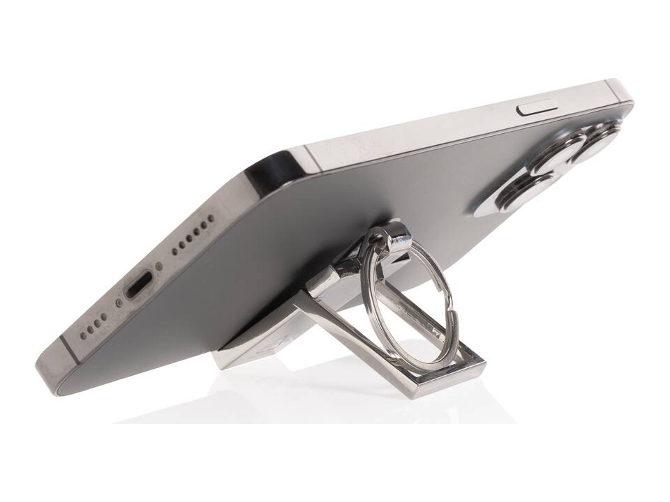 RSC recycled zinc alloy phone stand keychain 5