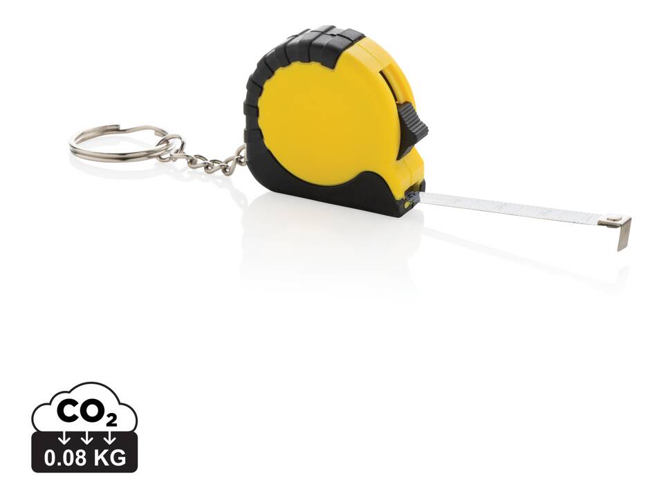MeasureMate RCS reycled ABS 1 meter tape keychain 21