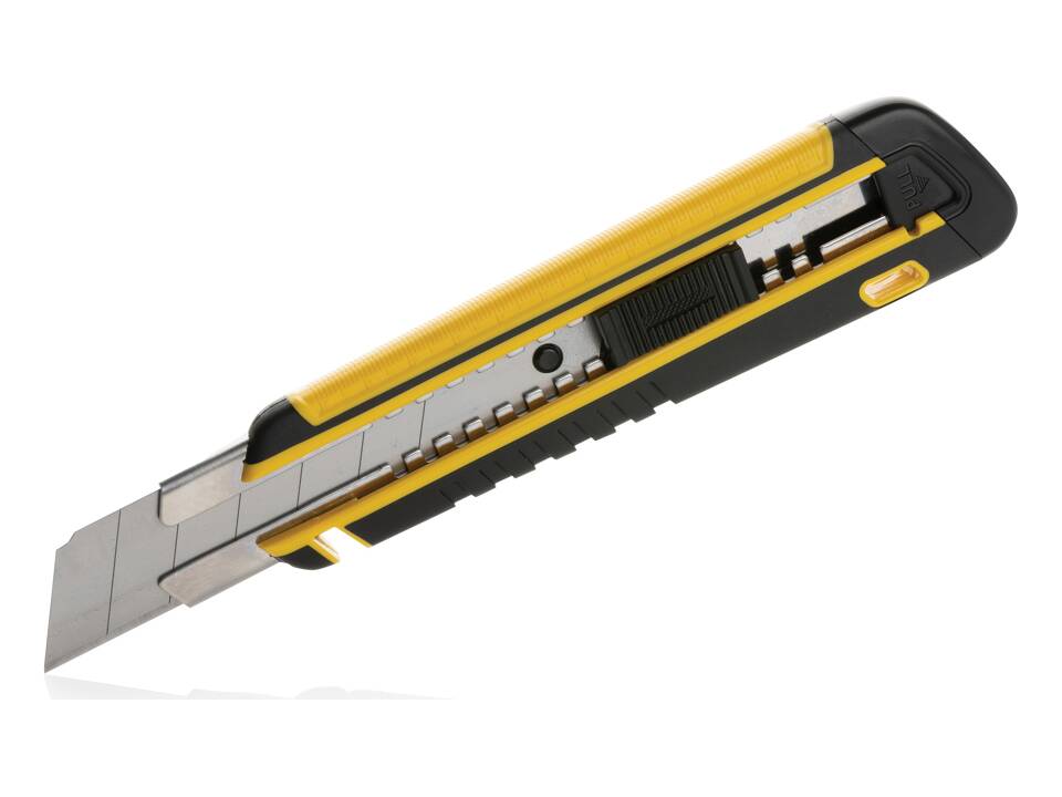 Refillable RCS rplastic heavy duty snap-off knife soft grip 9