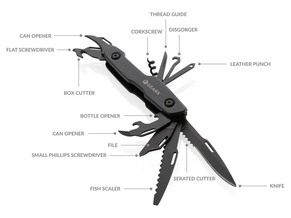 Gear X multifunctional knife 2