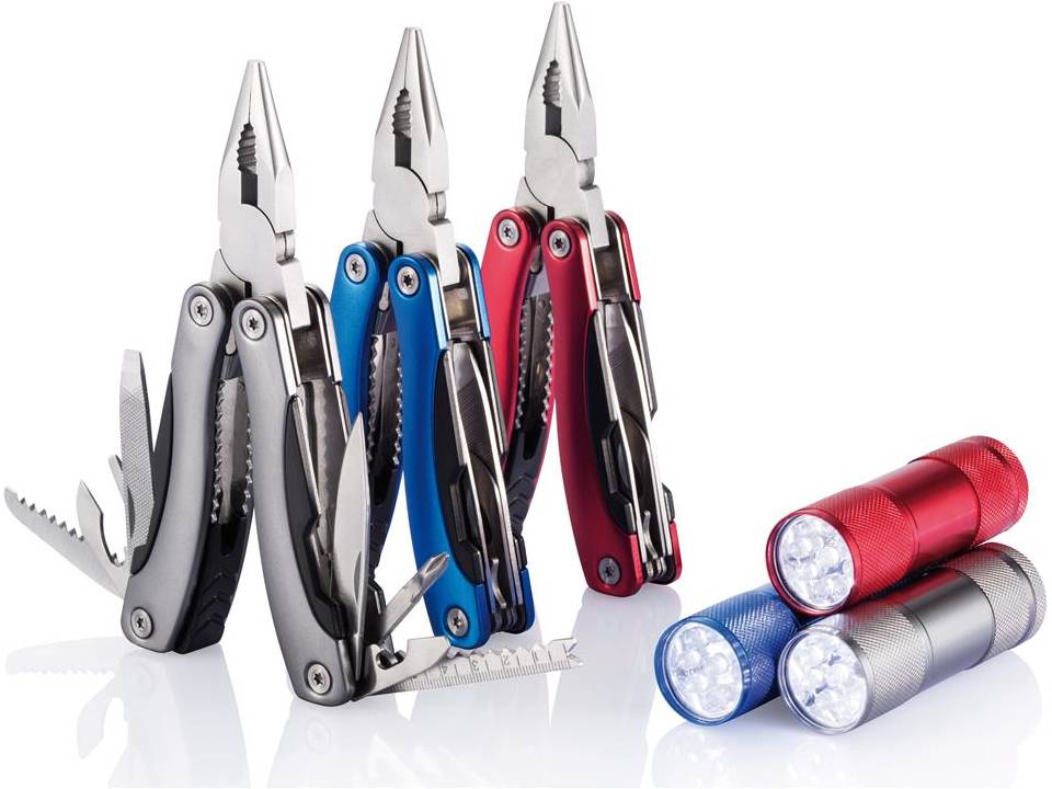 Multitool and torch set 9