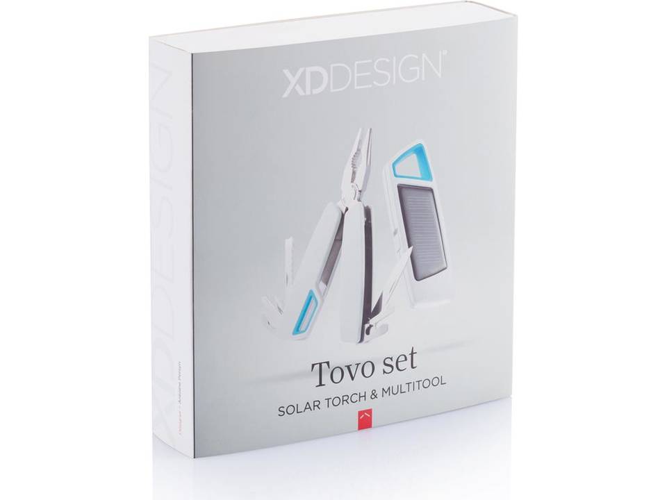 Tovo set solar torch & multitool 5