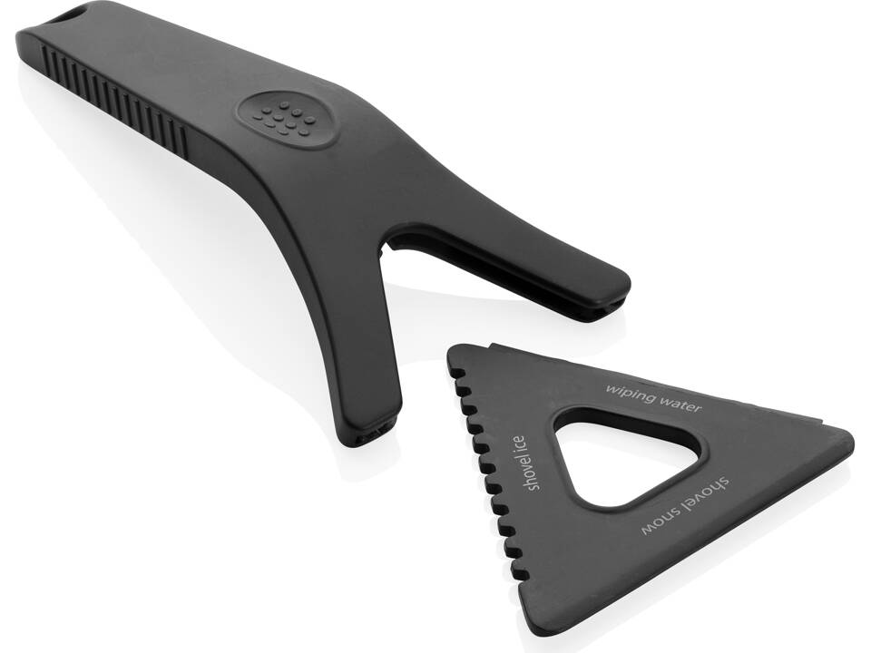 Polard RCS certified recycled plastic 3-in-1 ice scraper 3