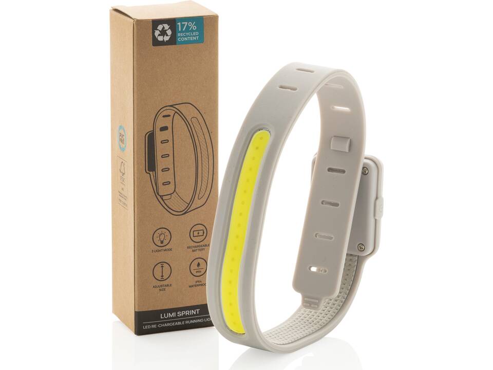 Lumi Sprint RCS rplastic LED re-chargeable running light 9