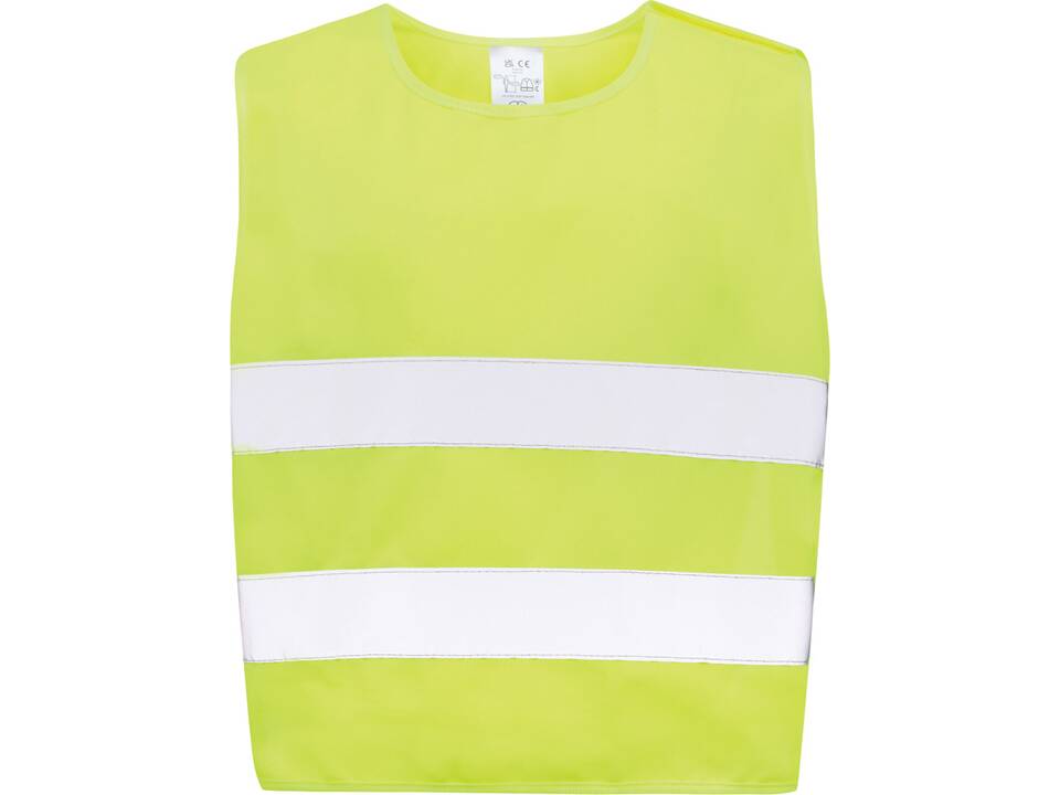 GRS recycled PET high-visibility safety vest 3-6 years 1