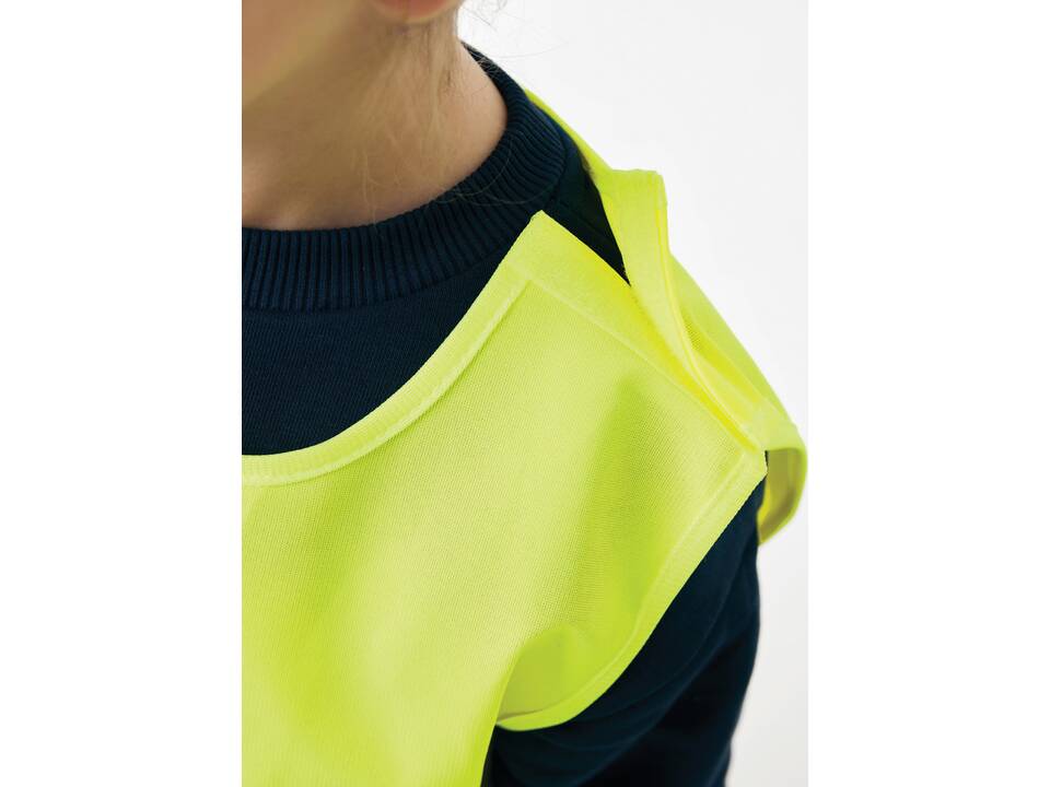 GRS recycled PET high-visibility safety vest 3-6 years 7