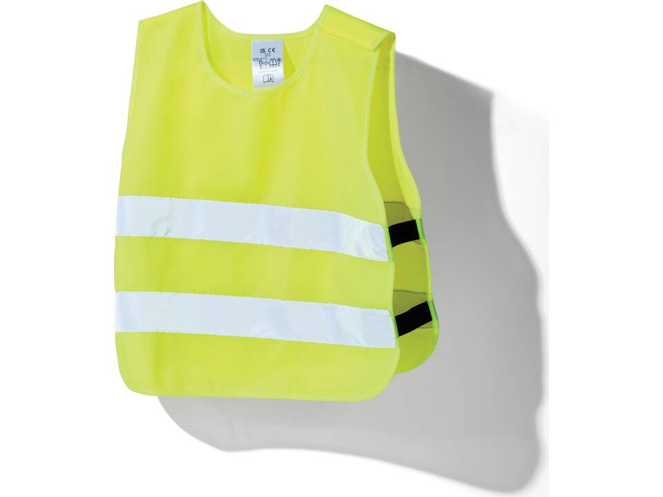 GRS recycled PET high-visibility safety vest 3-6 years 9
