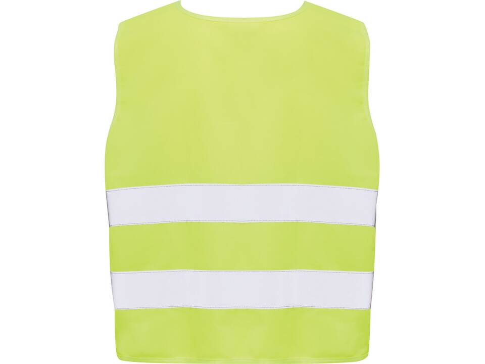 GRS recycled PET high-visibility safety vest 7-12 years 2
