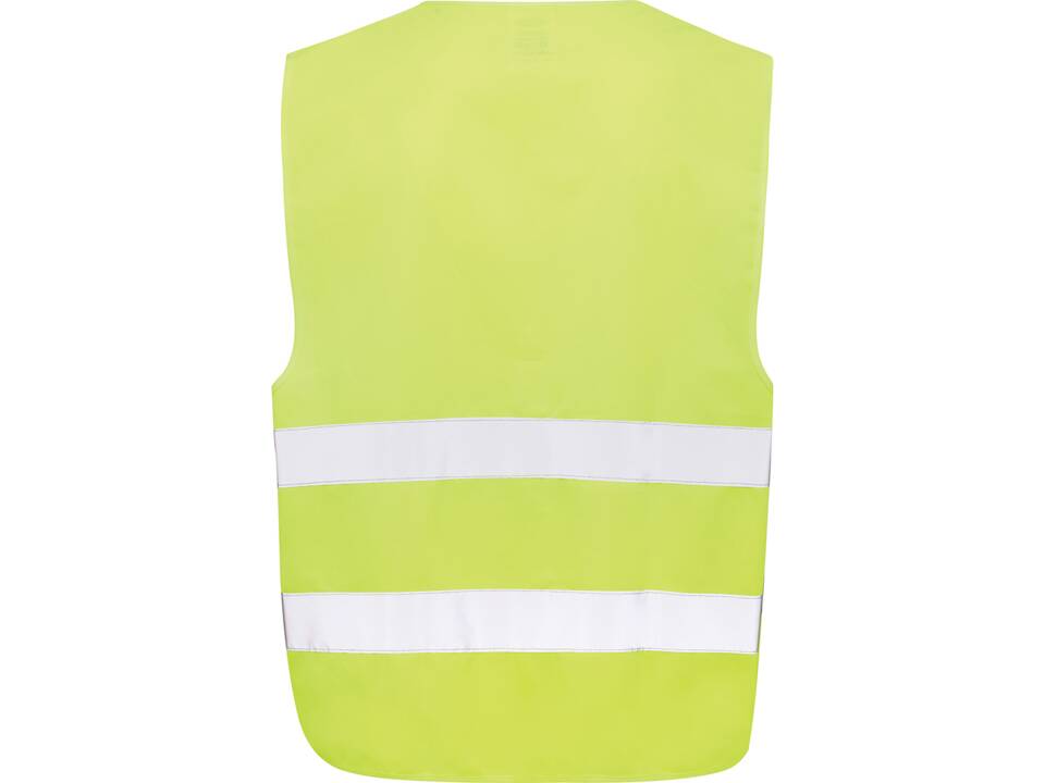 GRS recycled PET high-visibility safety vest 2