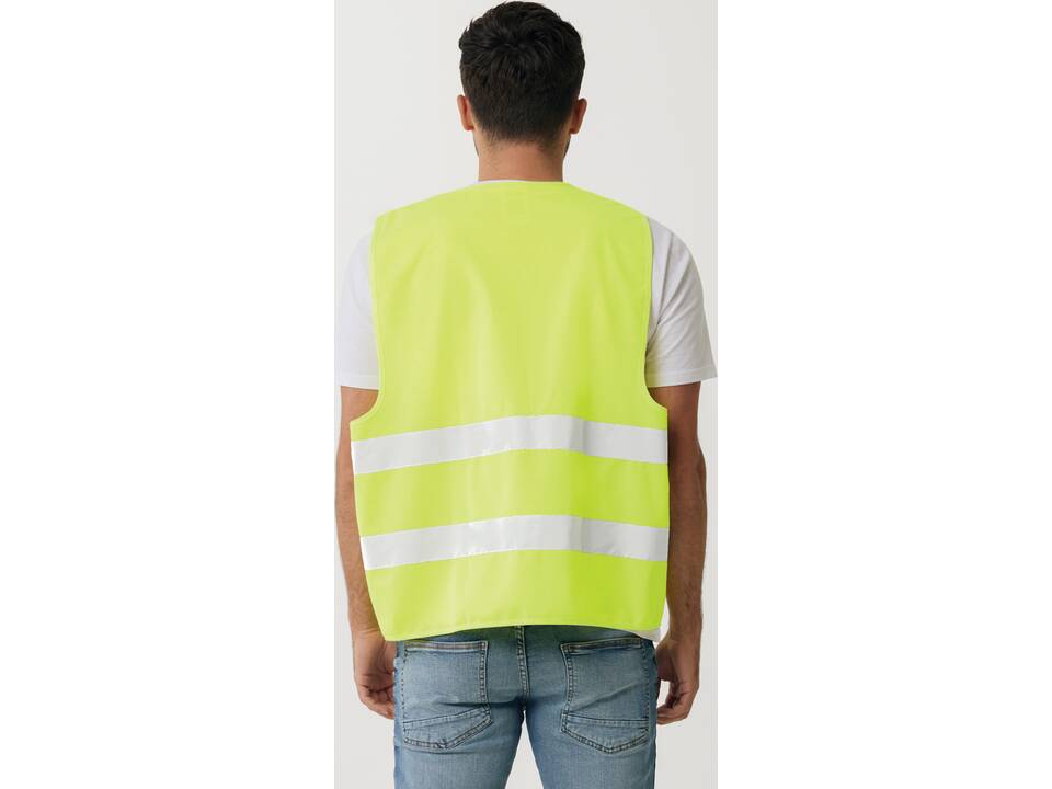 GRS recycled PET high-visibility safety vest 5