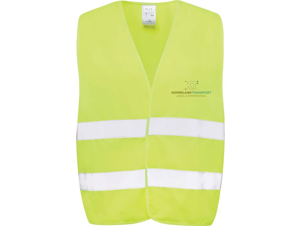 GRS recycled PET high-visibility safety vest 6